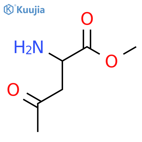 Methyl 2-amino-4-oxopentanoate structure