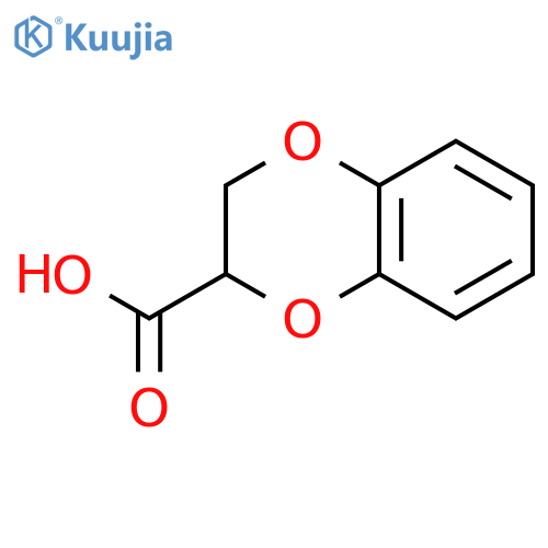 (2S)-2,3-dihydro-1,4-benzodioxine-2-carboxylic acid structure