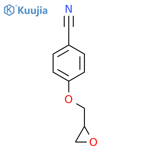 (s)-4-(oxiran-2-ylmethoxy)benzonitrile structure