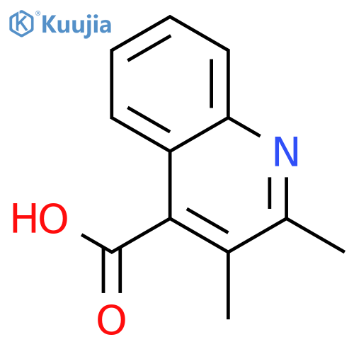 2,3-dimethylquinoline-4-carboxylic acid structure