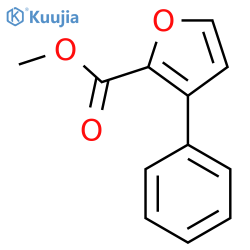 methyl 3-phenylfuran-2-carboxylate structure