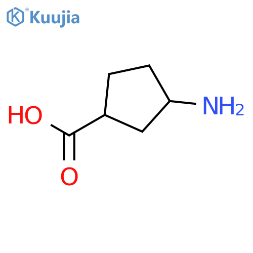 (1S,3S)-3-aminocyclopentane-1-carboxylic acid structure