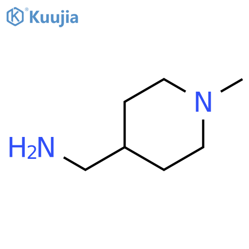 (1-methylpiperidin-4-yl)methanamine structure