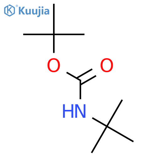 Carbamic acid,N-(1,1-dimethylethyl)-, 1,1-dimethylethyl ester structure