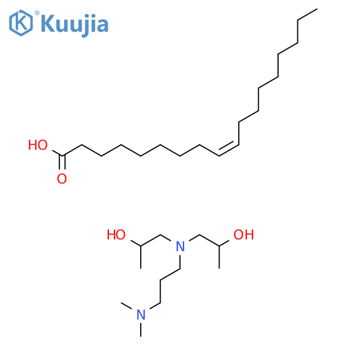 9-Octadecenoic acid (9Z)-, compd. with 1,1'-((3-(dimethylamino)propyl)imino)bis(2-propanol) (1:1) structure