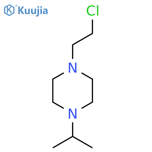 1-(2-Chloroethyl)-4-isopropylpiperazine structure