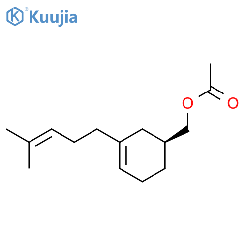 3-Cyclohexene-1-methanol,3(or 4)-(4-methyl-3-penten-1-yl)-, 1-acetate structure