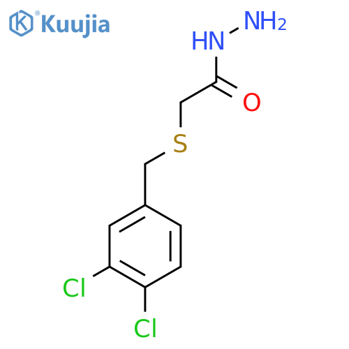 2-(3,4-Dichlorobenzyl)thioacetohydrazide structure