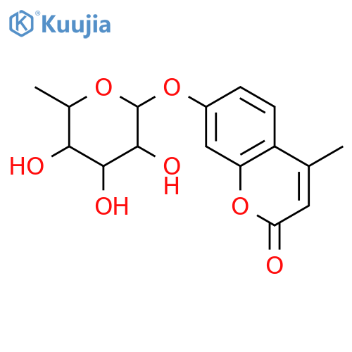 4-Methylumbelliferyl-b-L-fucopyranoside structure