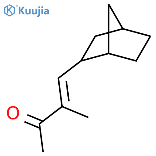 3-Buten-2-one,4-bicyclo[2.2.1]hept-2-yl-3-methyl- structure