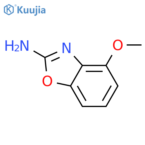 2-Benzoxazolamine, 4-methoxy- structure