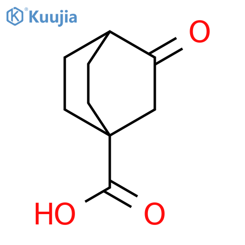 3-oxobicyclo2.2.2octane-1-carboxylic acid structure