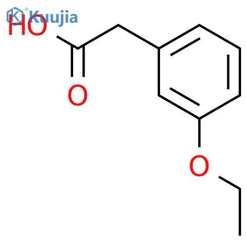 (3-Ethoxyphenyl)acetic acid structure