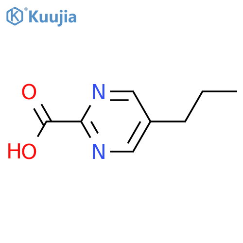 5-Propylpyrimidine-2-carboxylic acid structure