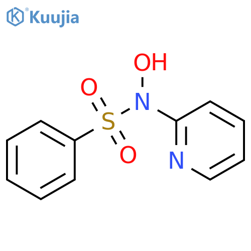 N-Hydroxy-N-(pyridin-2-yl)benzenesulfonamide structure