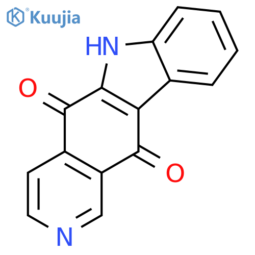 5H-Pyrido[4,3-b]carbazole-5,11(6H)-dione structure