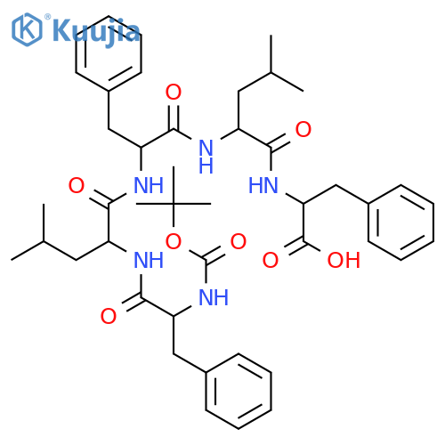 Boc-Phe-Leu-Phe-Leu-Phe-OH structure