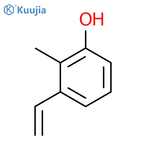 PHENOL, ETHENYLMETHYL- structure