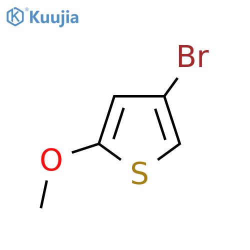 4-Bromo-2-methoxythiophene structure