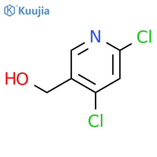 (4,6-Dichloropyridin-3-yl)methanol structure