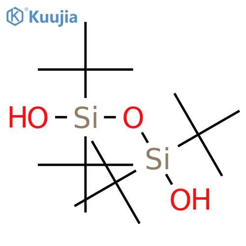 Tetra-tert-butyldisiloxane-1,3-diol structure