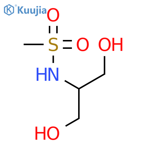 METHANESULFONAMIDE, N-[2-HYDROXY-1-(HYDROXYMETHYL)ETHYL]- structure