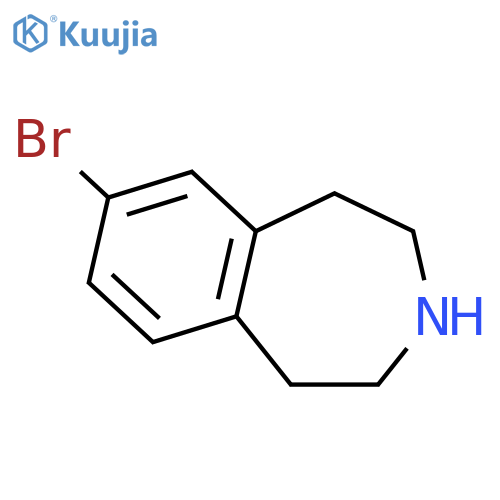 7-bromo-2,3,4,5-tetrahydro-1H-3-benzazepine structure