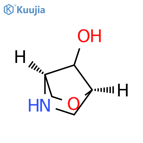 (1R,4R,7S)-2-oxa-5-azabicyclo[2.2.1]heptan-7-ol structure