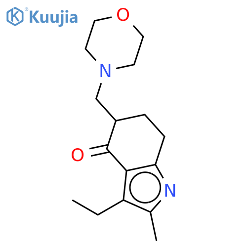 Molindone structure