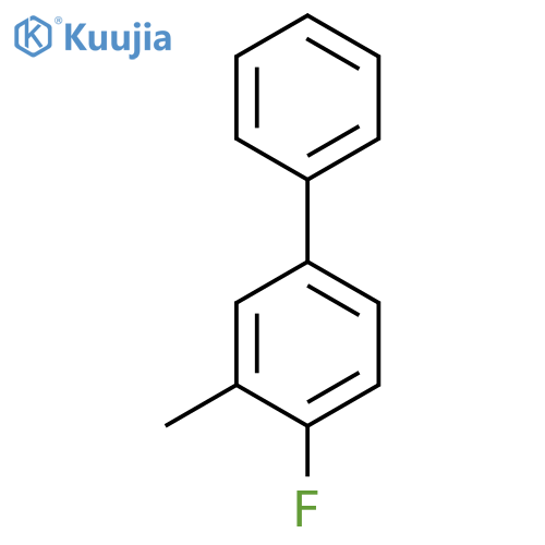 4-Fluoro-3-methylbiphenyl structure