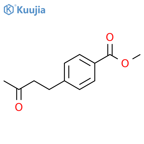 methyl 4-(3-oxobutyl)benzoate structure