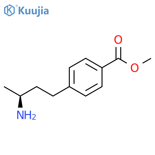 methyl 4-(3S)-3-aminobutylbenzoate structure
