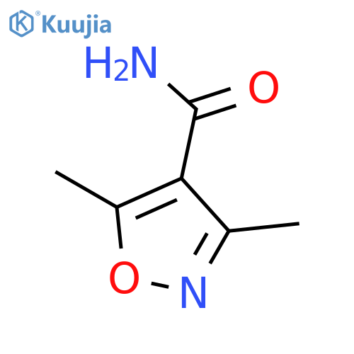 3,5-Dimethylisoxazole-4-carboxamide structure
