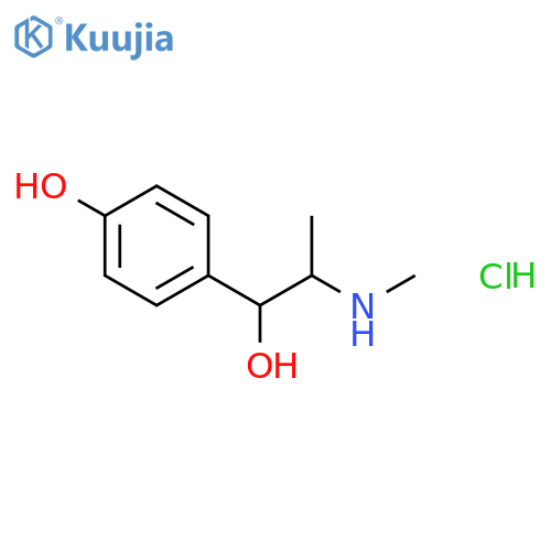 4-Hydroxyephedrine HCl structure