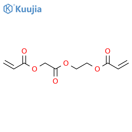 2-Propenoic acid, 2-[[[(1-oxo-2-propenyl)oxy]acetyl]oxy]ethyl ester structure