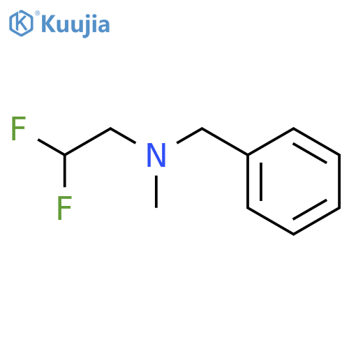 benzyl(2,2-difluoroethyl)methylamine structure