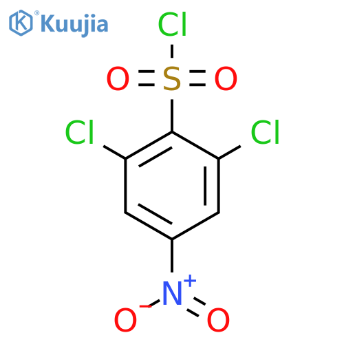 2,6-Dichloro-4-nitrobenzene-1-sulfonyl chloride structure