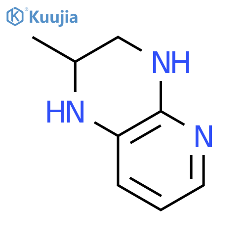 2-methyl-1H,2H,3H,4H-pyrido2,3-bpyrazine structure