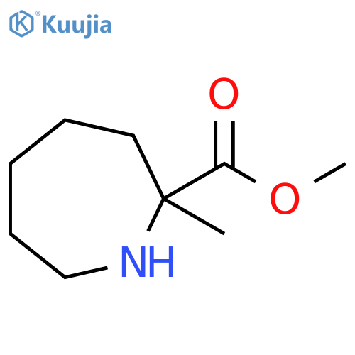 1H-Azepine-2-carboxylic acid, hexahydro-2-methyl-, methyl ester structure