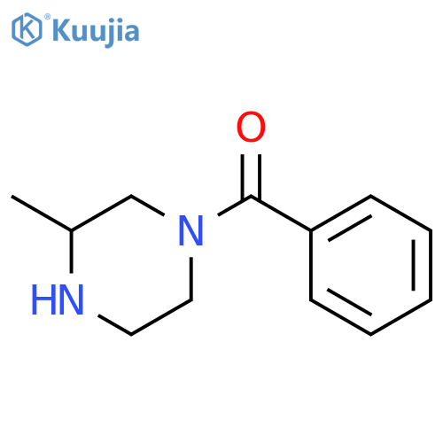 1-benzoyl-3-methylpiperazine structure