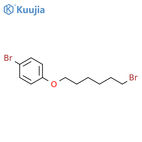 1-bromo-4-(6-bromohexyloxy)benzene structure