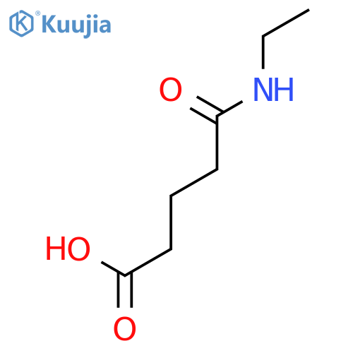 4-(ethylcarbamoyl)butanoic acid structure