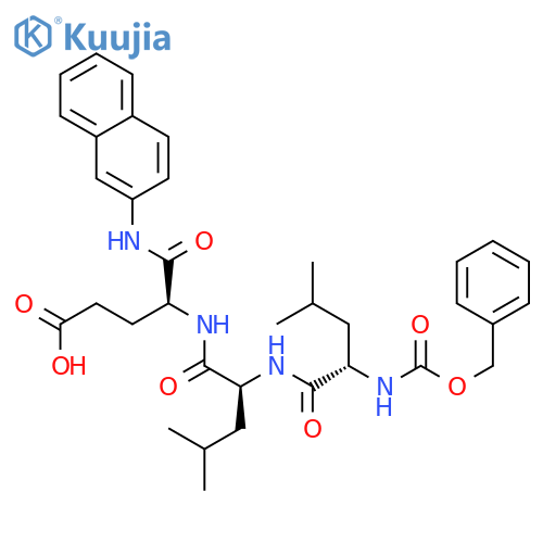 Z-Leu-Leu-Glu-bNA structure