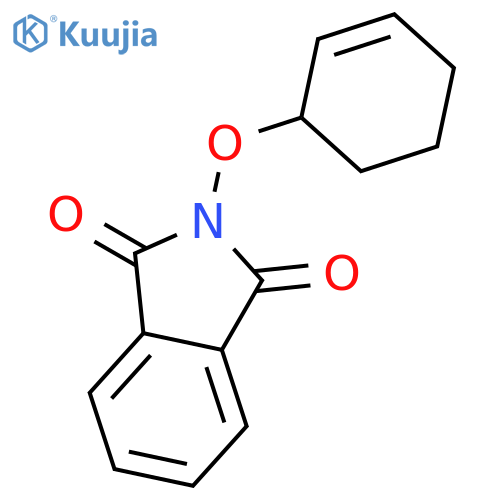 2-(cyclohex-2-en-1-yloxy)-2,3-dihydro-1H-isoindole-1,3-dione structure