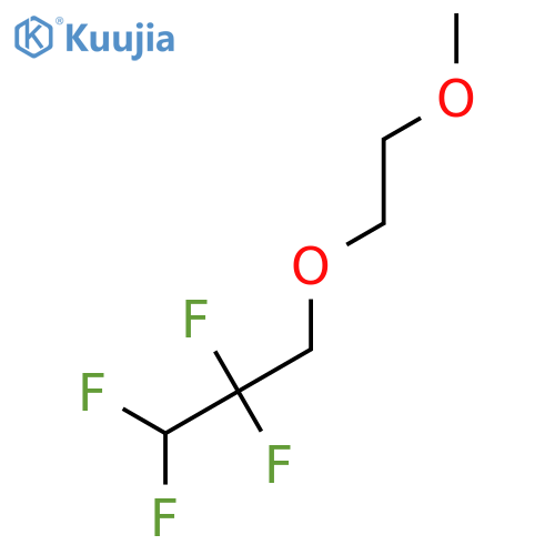 Propane, 1,1,2,2-tetrafluoro-3-(2-methoxyethoxy)- structure