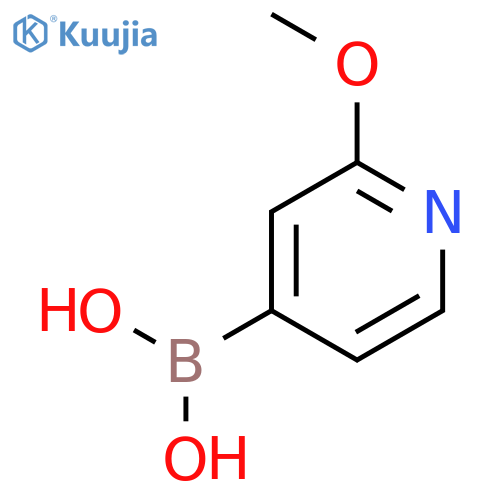 (2-methoxypyridin-4-yl)boronic acid structure