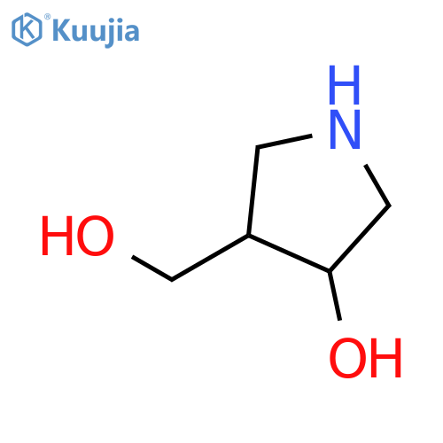 4-(hydroxymethyl)pyrrolidin-3-ol, Mixture of diastereomers structure