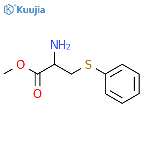 methyl 2-amino-3-(phenylsulfanyl)propanoate structure