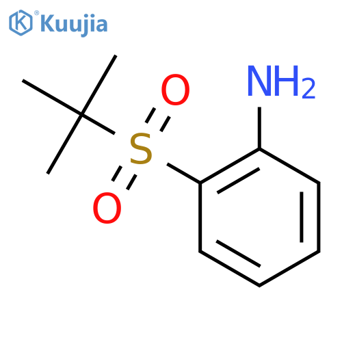2-(tert-butylsulfonyl)aniline structure