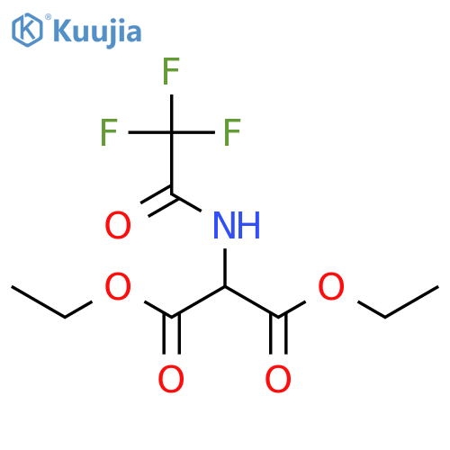 1,3-Diethyl 2-(2,2,2-trifluoroacetamido)propanedioate structure